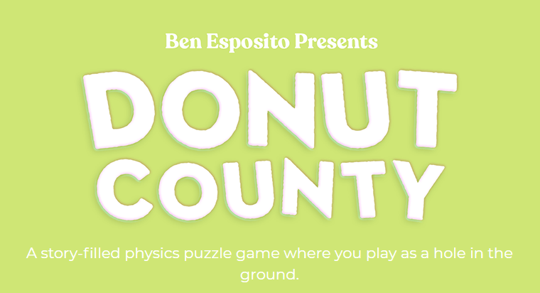 Donut County Games