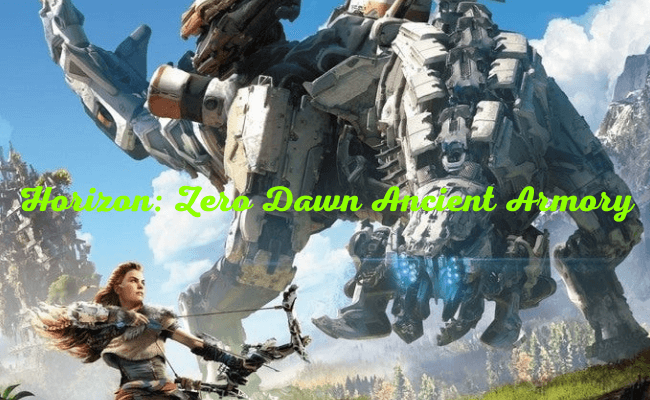 Horizon Zero Dawn Ancient Armory System Requirements, Cheat Codes