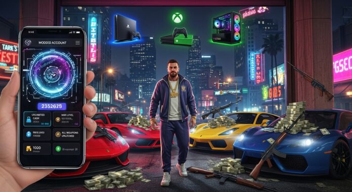 gta 5 modded account
