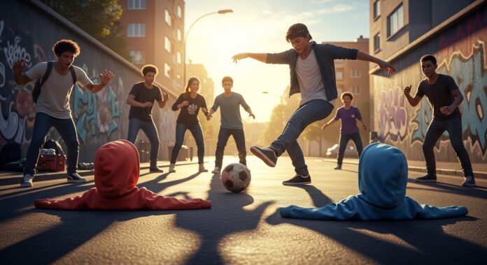 jumpers for goalposts